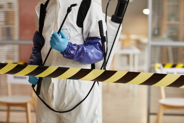 Professional Sewage Cleanup technician working in Allendale, SC